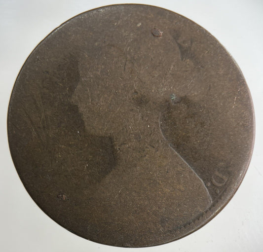 1872 Victoria One Penny Coin | Collectable Grade