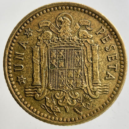 1966 Spain 1 Peseta Coin | Fine Collectable Grade