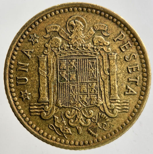 1966 Spain 1 Peseta Coin | Fine Collectable Grade