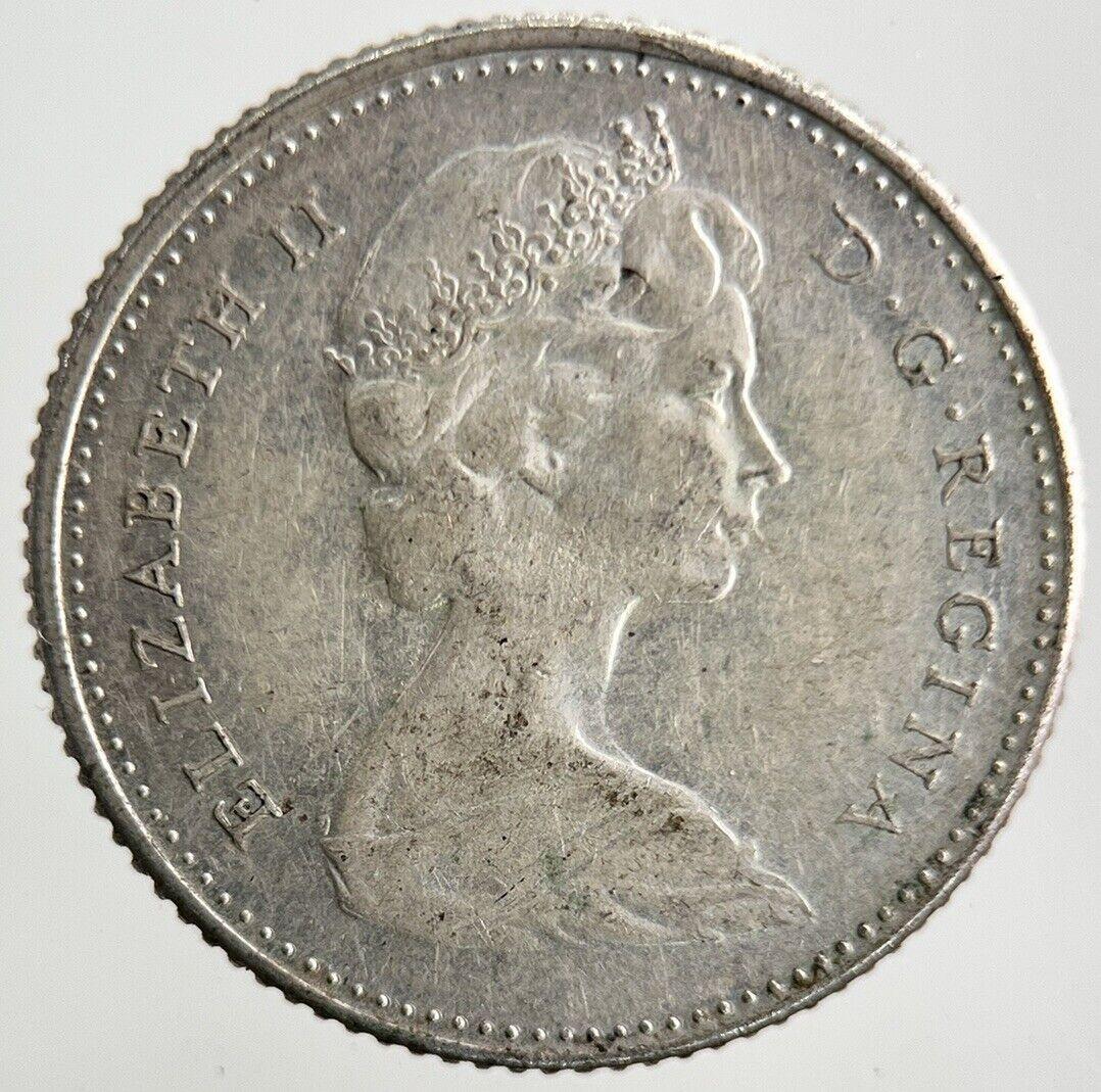 1967 Canada 10 Cents Silver Coin | Fine Collectable Grade