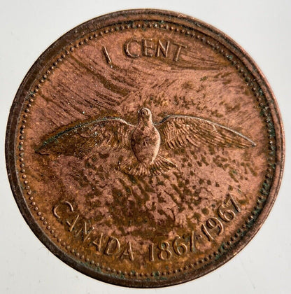 1967 Canada 1 Cent Coin | Fine Collectable Grade