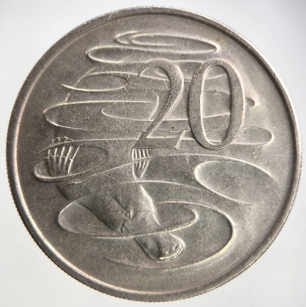 1967 Australia 20 Cents Coin | Fine Collectable Grade