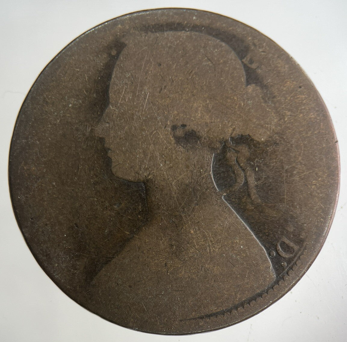 1873 Victoria One Penny Coin | Collectable Grade