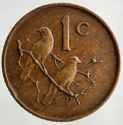1966 South Africa 1 Cent Coin | Fine Collectable Grade