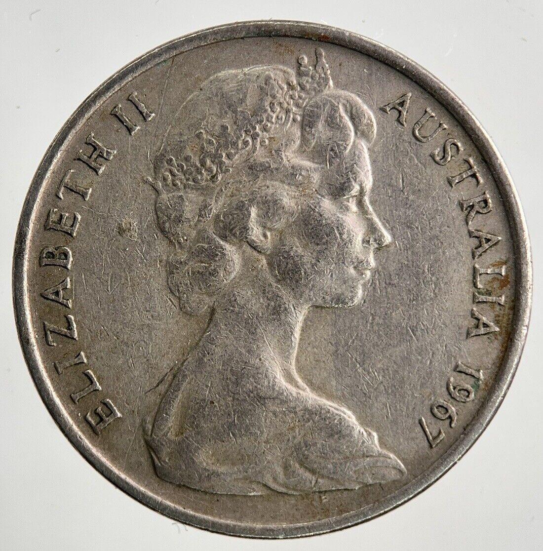 1967 Australia 10 Cents Coin | Fine Collectable Grade