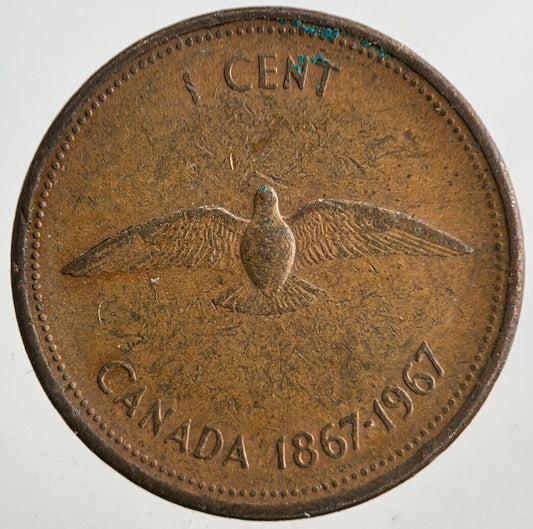 1967 Canada 1 One Cent Coin | Very High Grade