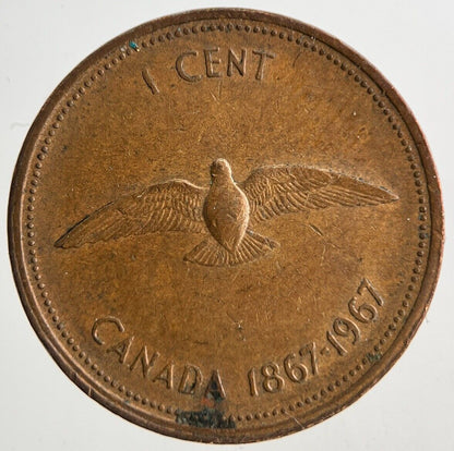 1967 Canada 1 One Cent Coin | Very High Grade