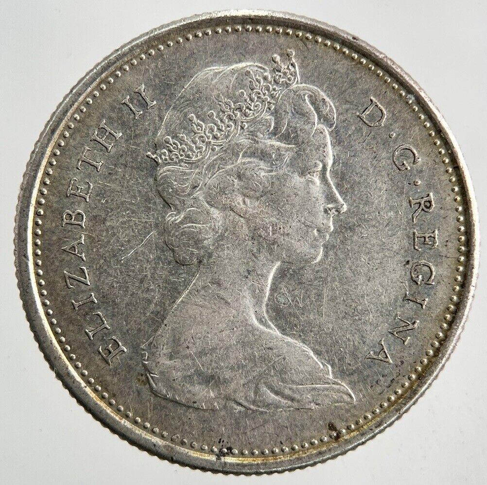 1967 Canada 25 Cents Silver Coin | Fine Collectable Grade