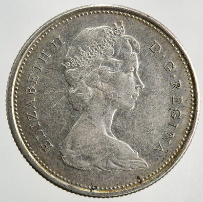 1967 Canada 25 Cents Silver Coin | Fine Collectable Grade