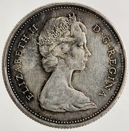 1967 Canada 25 Cents Silver Coin | Fine Collectable Grade