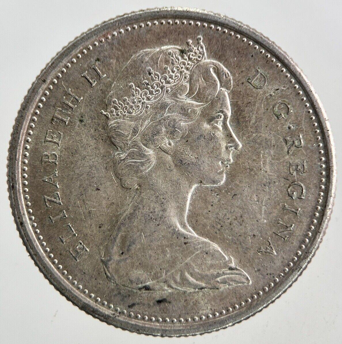 1967 Canada 25 Cents Silver Coin | Very High Grade