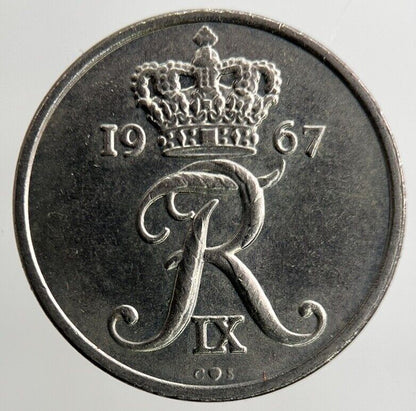 1967 Denmark 10 Ore Coin | Fine Collectable Grade