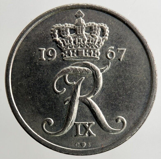 1967 Denmark 10 Ore Coin | Fine Collectable Grade