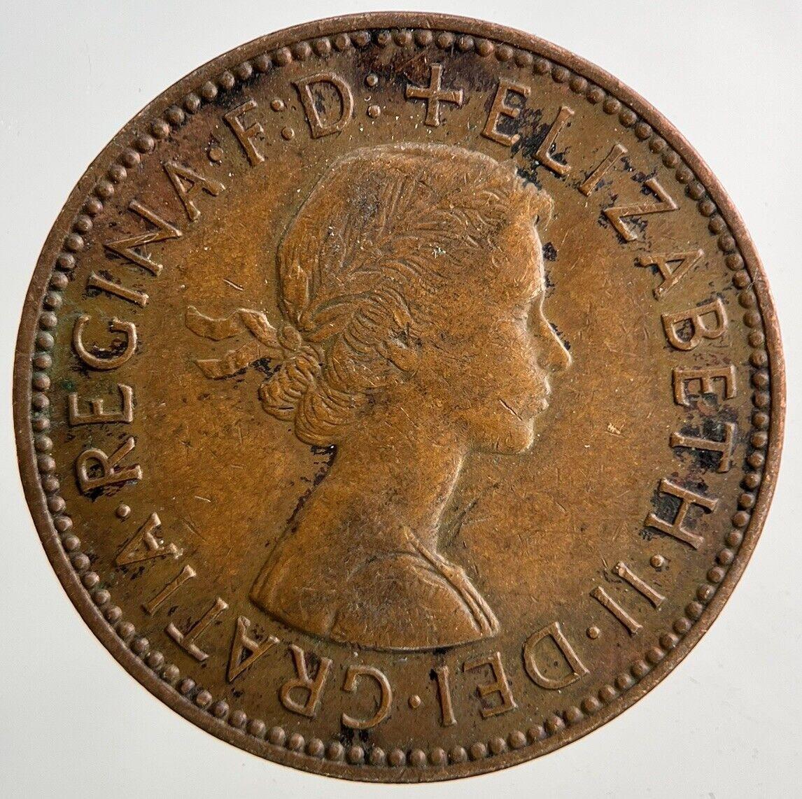 1967 Elizabeth II 2nd Half-Penny Coin | Very High Grade