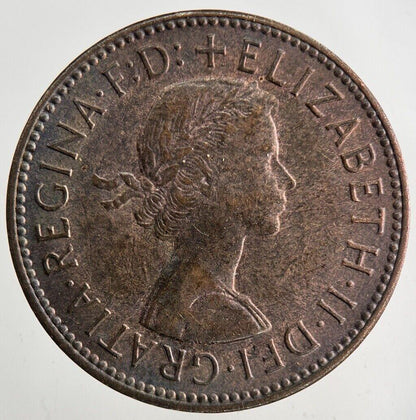 1967 Elizabeth II 2nd Half-Penny Coin | Fine Collectable Grade