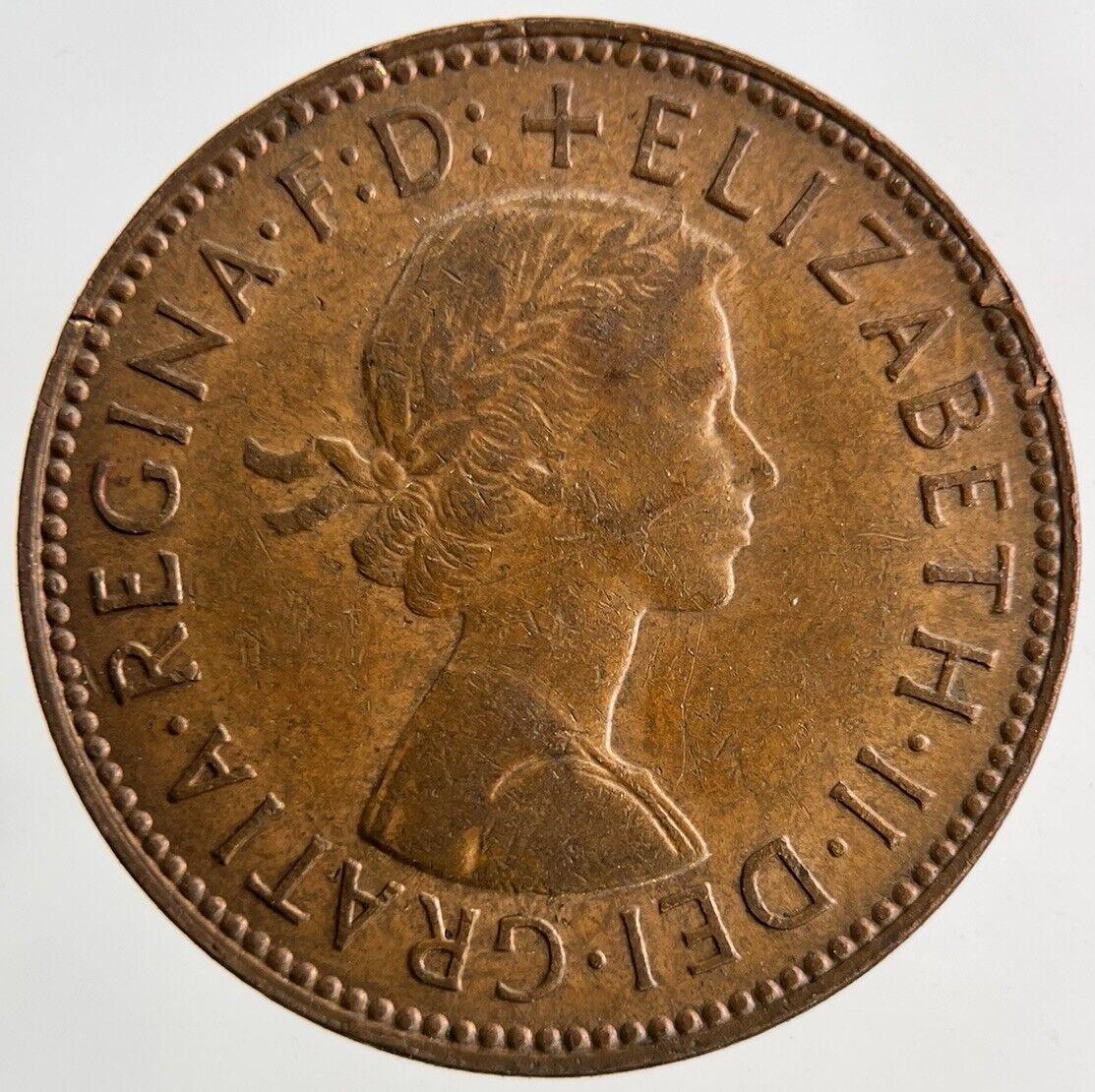 1967 Elizabeth II 2nd Half-Penny Coin | Very High Grade