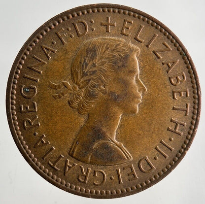 1967 Elizabeth II 2nd Half-Penny Coin | Fine Collectable Grade