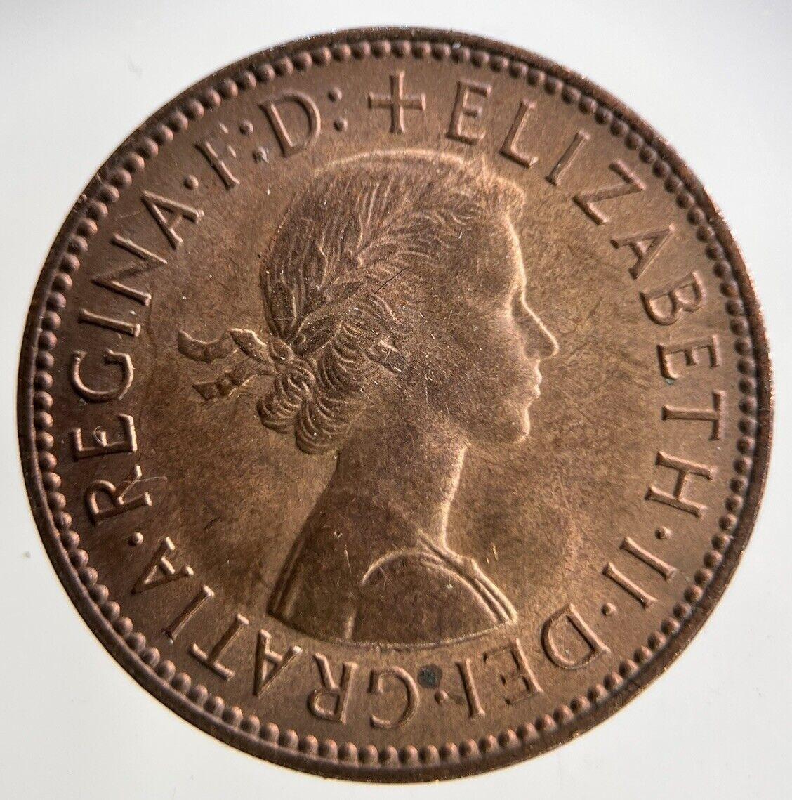1967 Elizabeth II 2nd Half-Penny Coin | Very High Grade
