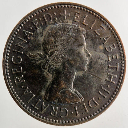 1967 Elizabeth II 2nd Half-Penny Coin | Fine Collectable Grade