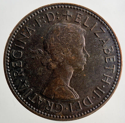 1967 Elizabeth II 2nd Half-Penny Coin | Fine Collectable Grade