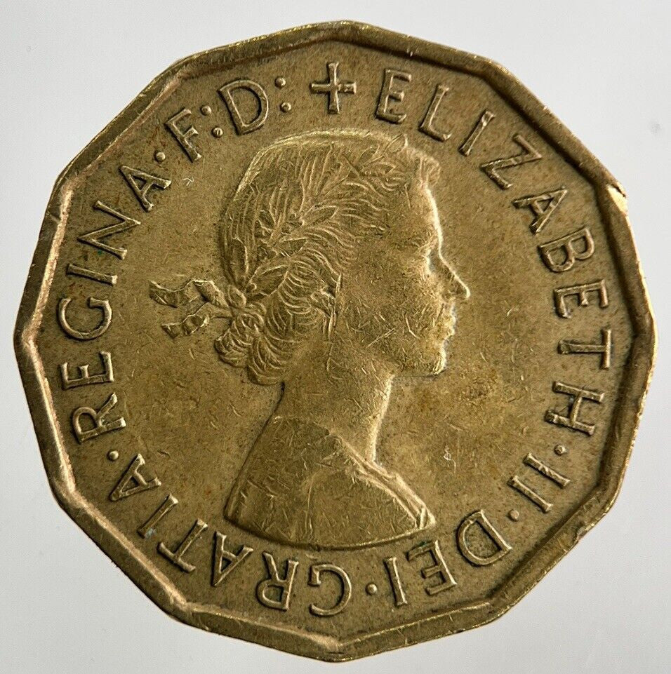1967 Elizabeth II 2nd Brass Threepence Coin | Fine Collectable Grade
