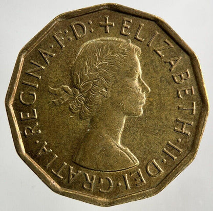 1967 Elizabeth II 2nd Brass Threepence Coin | Fine Collectable Grade