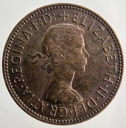 1967 Elizabeth II 2nd Half-Penny Coin | Fine Collectable Grade