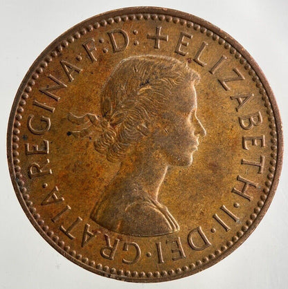 1967 Elizabeth II 2nd Half-Penny Coin | Fine Collectable Grade