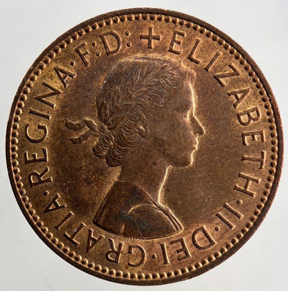 1967 Elizabeth II 2nd Half-Penny Coin | Very Fine Grade