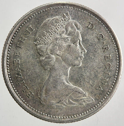 1967 Canada 25 Cents Silver Coin | Very High Grade