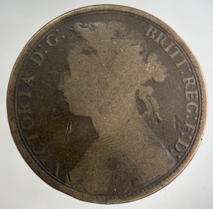 1881-H Victoria One Penny Coin | Collectable Grade