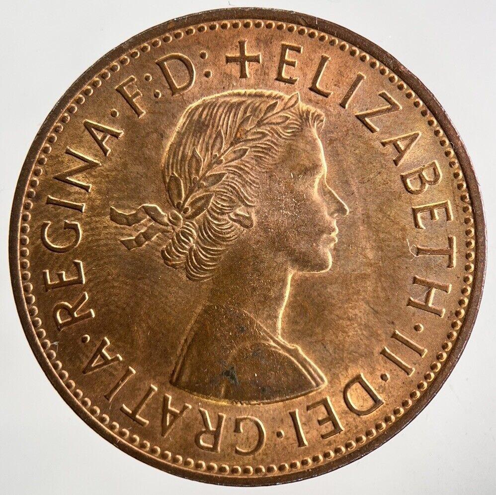 1967 Elizabeth II 2nd One Penny Coin | Very Fine Grade