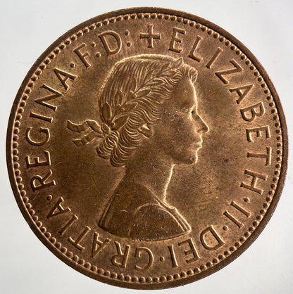 1967 Elizabeth II 2nd One Penny Coin | Very Fine Grade