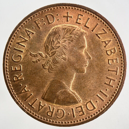 1967 Elizabeth II 2nd One Penny Coin | Very Fine Grade