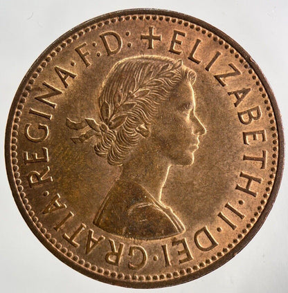 1967 Elizabeth II 2nd One Penny Coin | Very Fine Grade