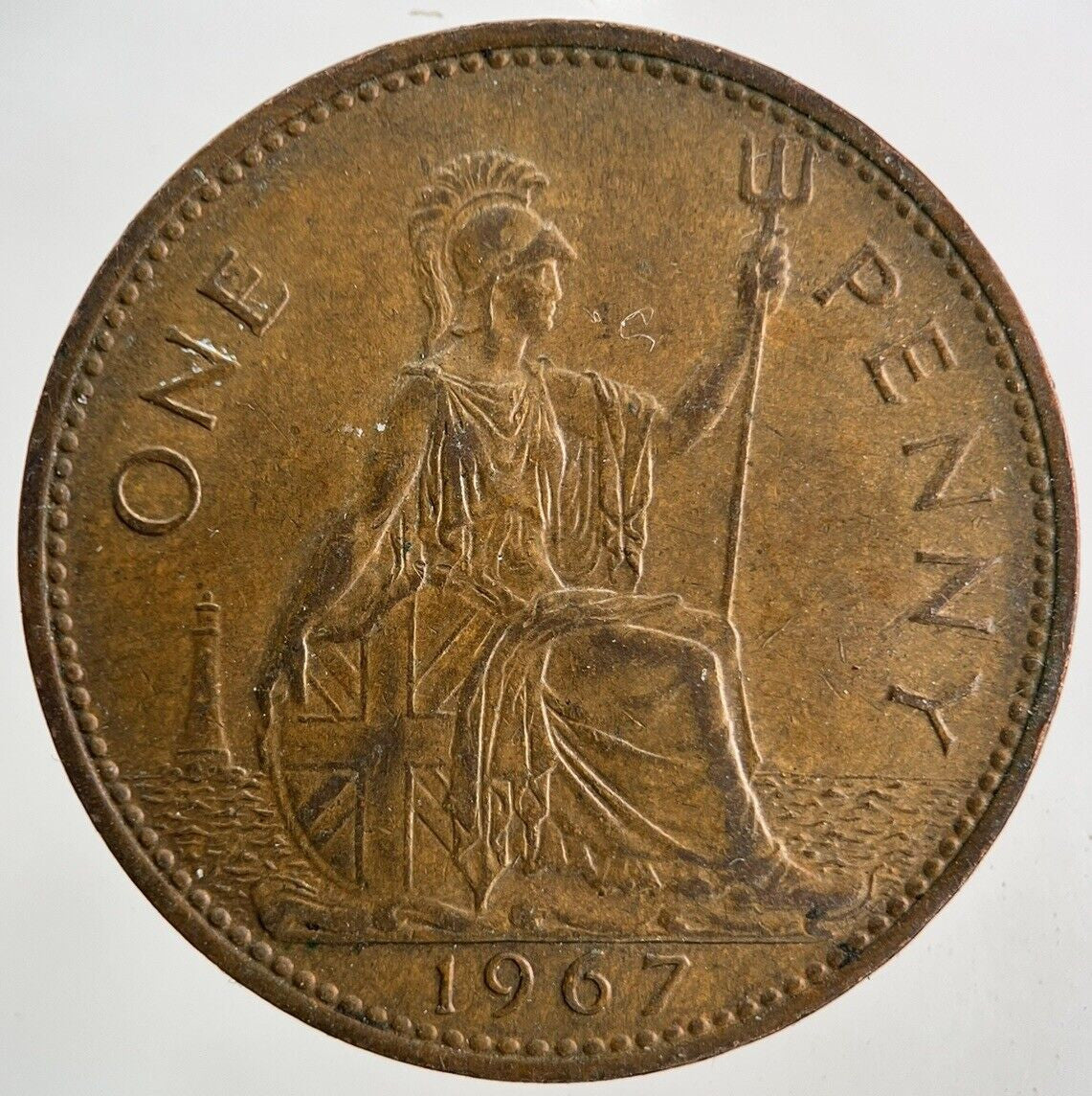 1967 Elizabeth II 2nd One Penny Coin | Fine Collectable Grade