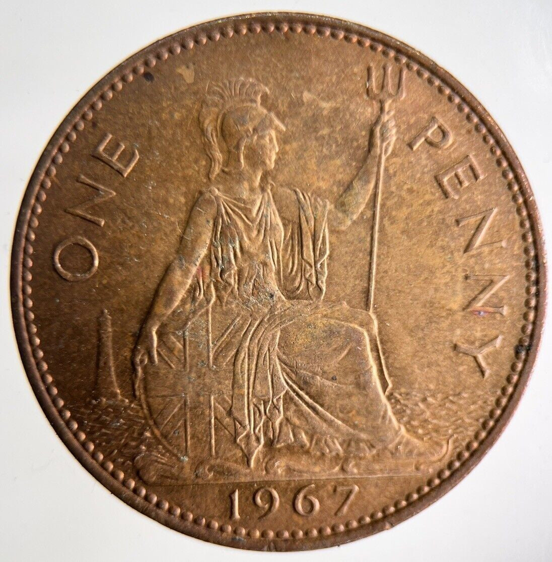 1967 Elizabeth II 2nd One Penny Coin | Fine Collectable Grade