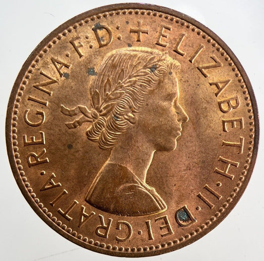 1967 Elizabeth II 2nd One Penny Coin | Very High Grade