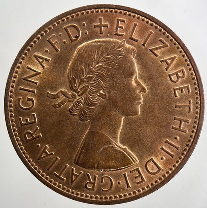 1967 Elizabeth II 2nd One Penny Coin | Very Fine Grade