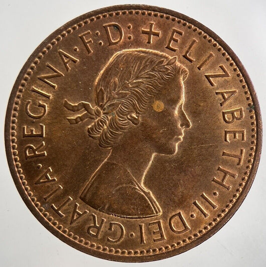 1967 Elizabeth II 2nd One Penny Coin | Very Fine Grade