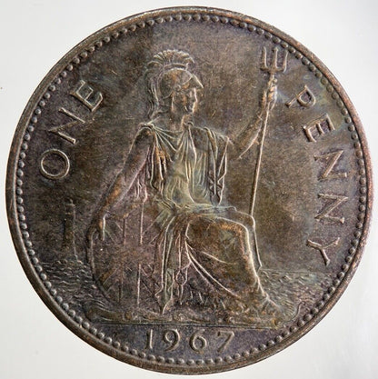 1967 Elizabeth II 2nd One Penny Coin | Fine Collectable Grade