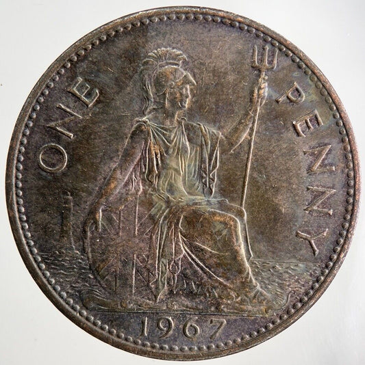 1967 Elizabeth II 2nd One Penny Coin | Fine Collectable Grade