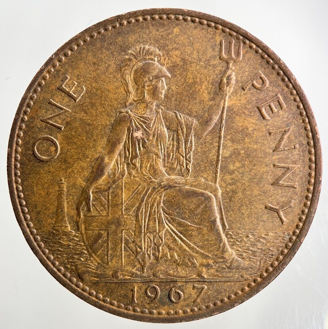 1967 Elizabeth II 2nd One Penny Coin | Fine Collectable Grade
