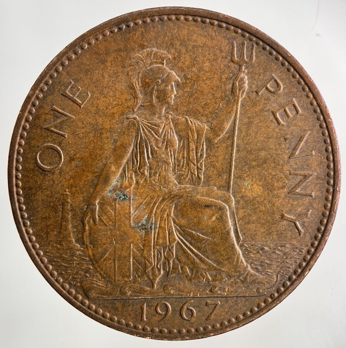 1967 Elizabeth II 2nd One Penny Coin | Fine Collectable Grade