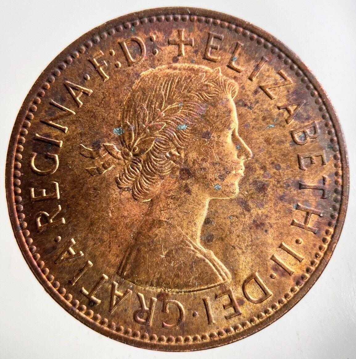 1967 Elizabeth II 2nd One Penny Coin | Very High Grade
