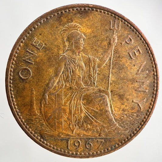 1967 Elizabeth II 2nd One Penny Coin | Fine Collectable Grade