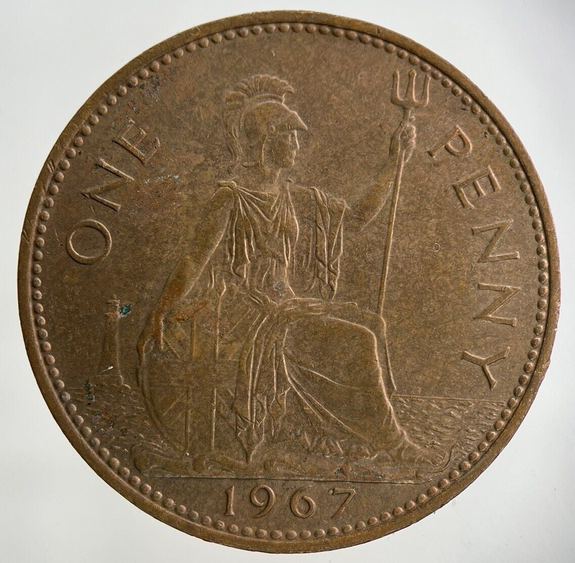 1967 Elizabeth II 2nd One Penny Coin | Fine Collectable Grade