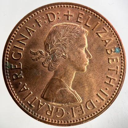 1967 Elizabeth II 2nd One Penny Coin | Very High Grade