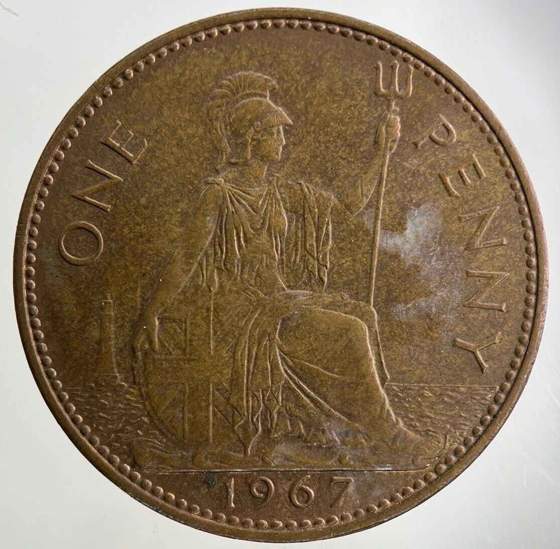 1967 Elizabeth II 2nd One Penny Coin | Fine Collectable Grade