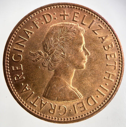 1967 Elizabeth II 2nd One Penny Coin | Very High Grade
